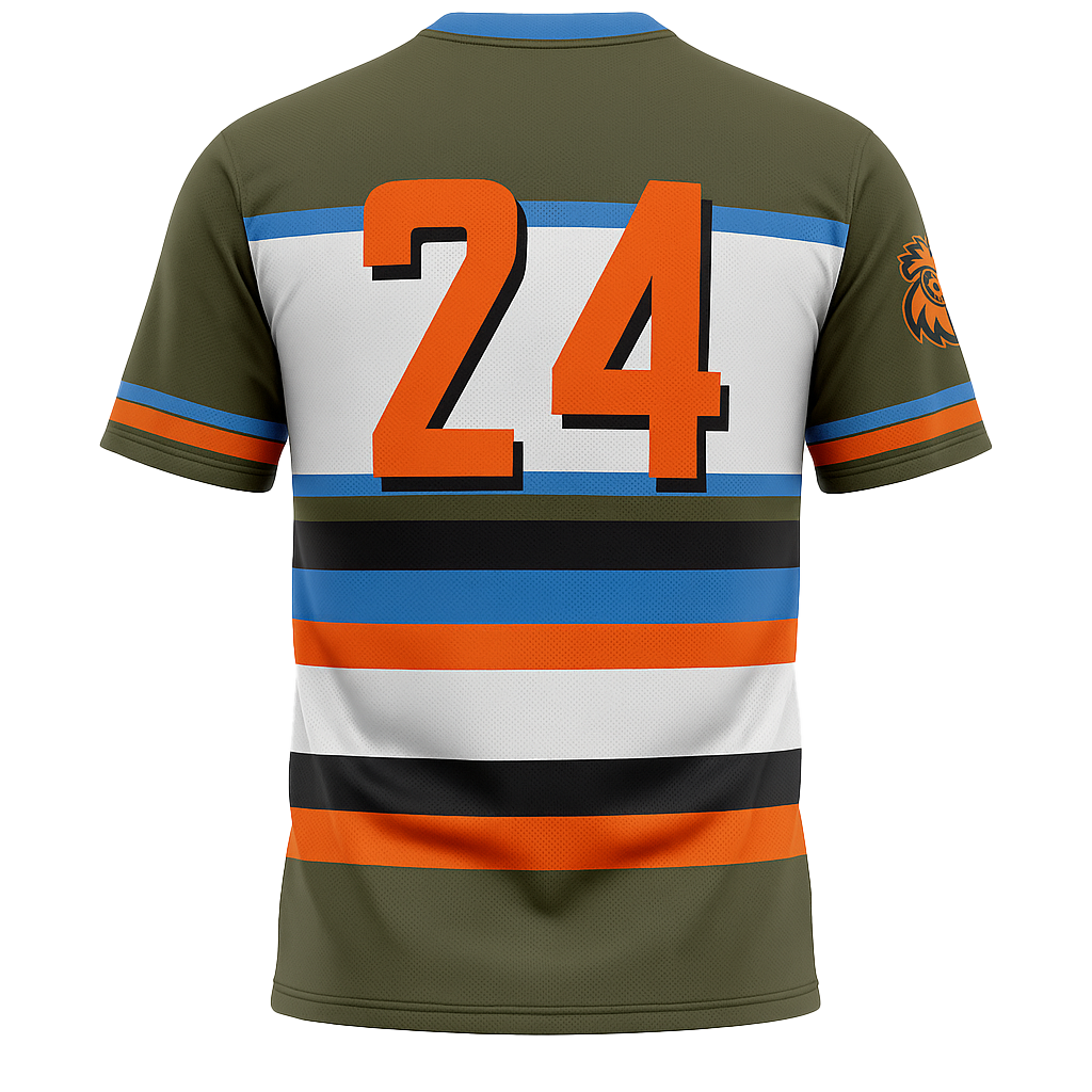 Baseball Jersey – Fluorescent Sublimation – High Visibility Training