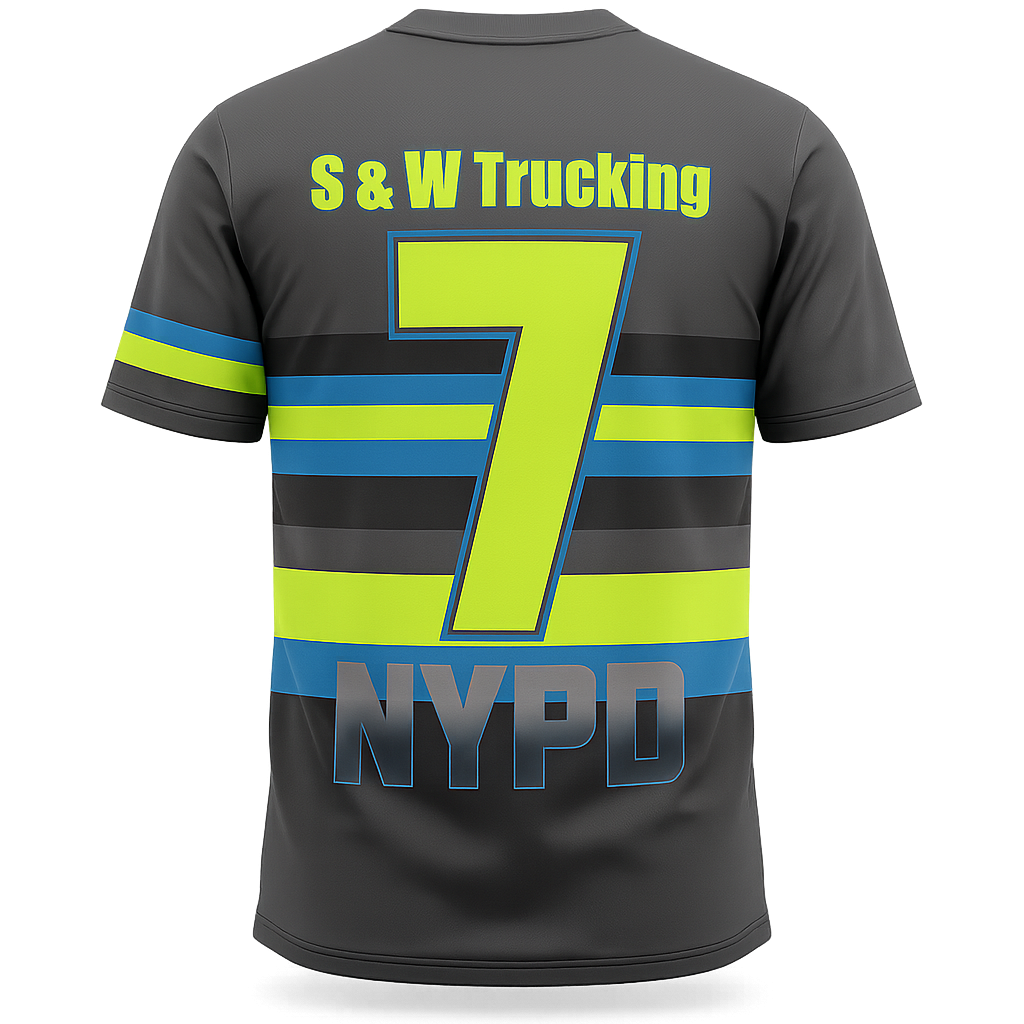 Neon T-Shirt – Breathable Polyester – Casual/Sports Practice