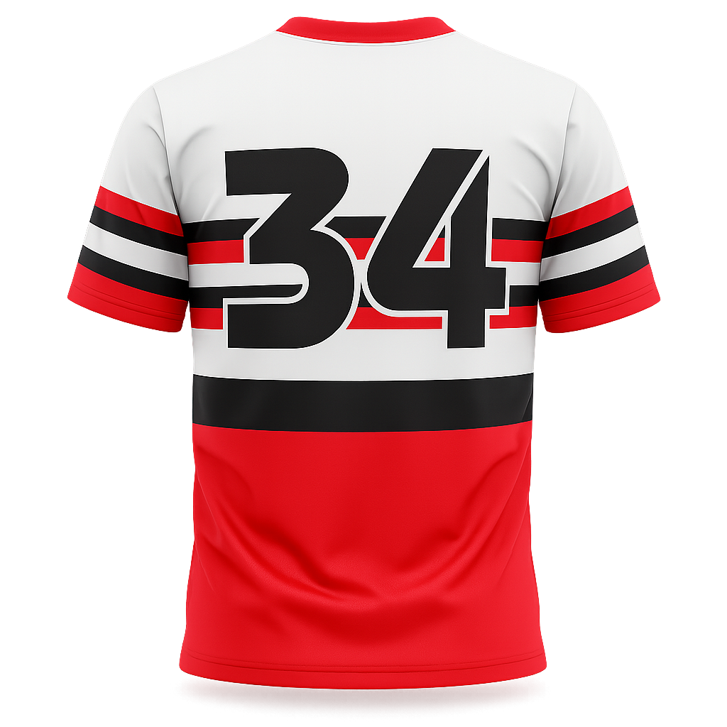 Athletics Custom Sublimated Jerseys, stripes, Sublimation