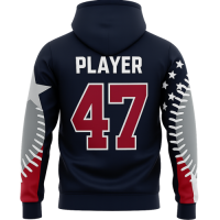 Hoodie – Full Dye Sublimation Polyester – Team Warm-Up/Travel Gear