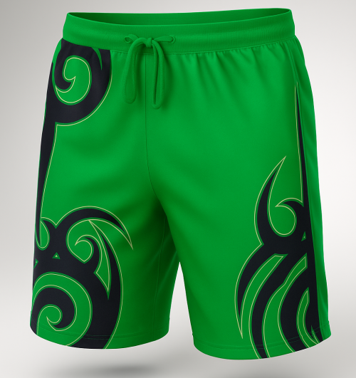 Digital Printed Polyester Sports Shorts