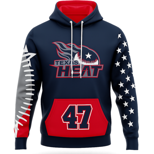 Hoodie – Full Dye Sublimation Polyester – Team Warm-Up/Travel Gear
