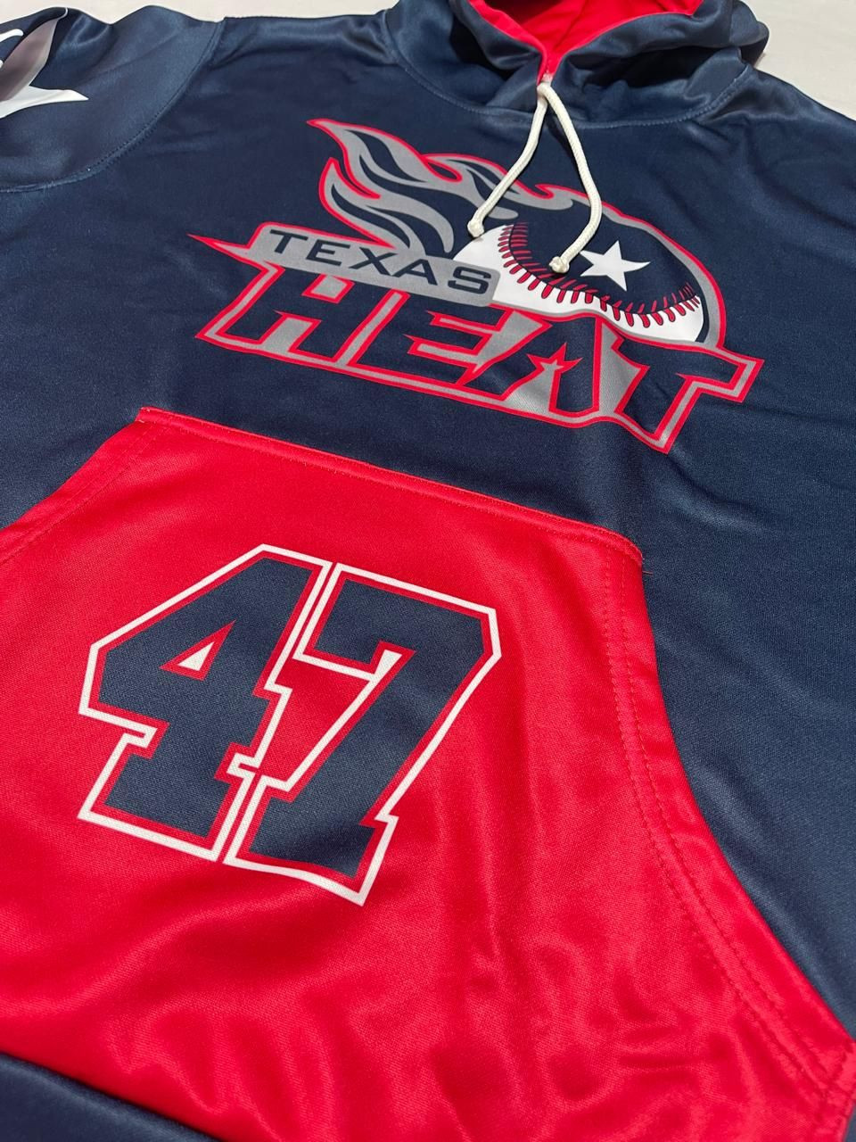 Hoodie – Full Dye Sublimation Polyester – Team Warm-Up/Travel Gear