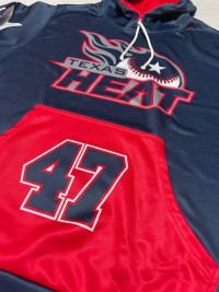 Hoodie – Full Dye Sublimation Polyester – Team Warm-Up/Travel Gear