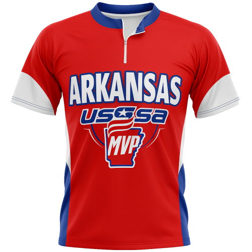 1/4 Zipper Custom Jersey - Baseball Jersey – Sublimated Polyester